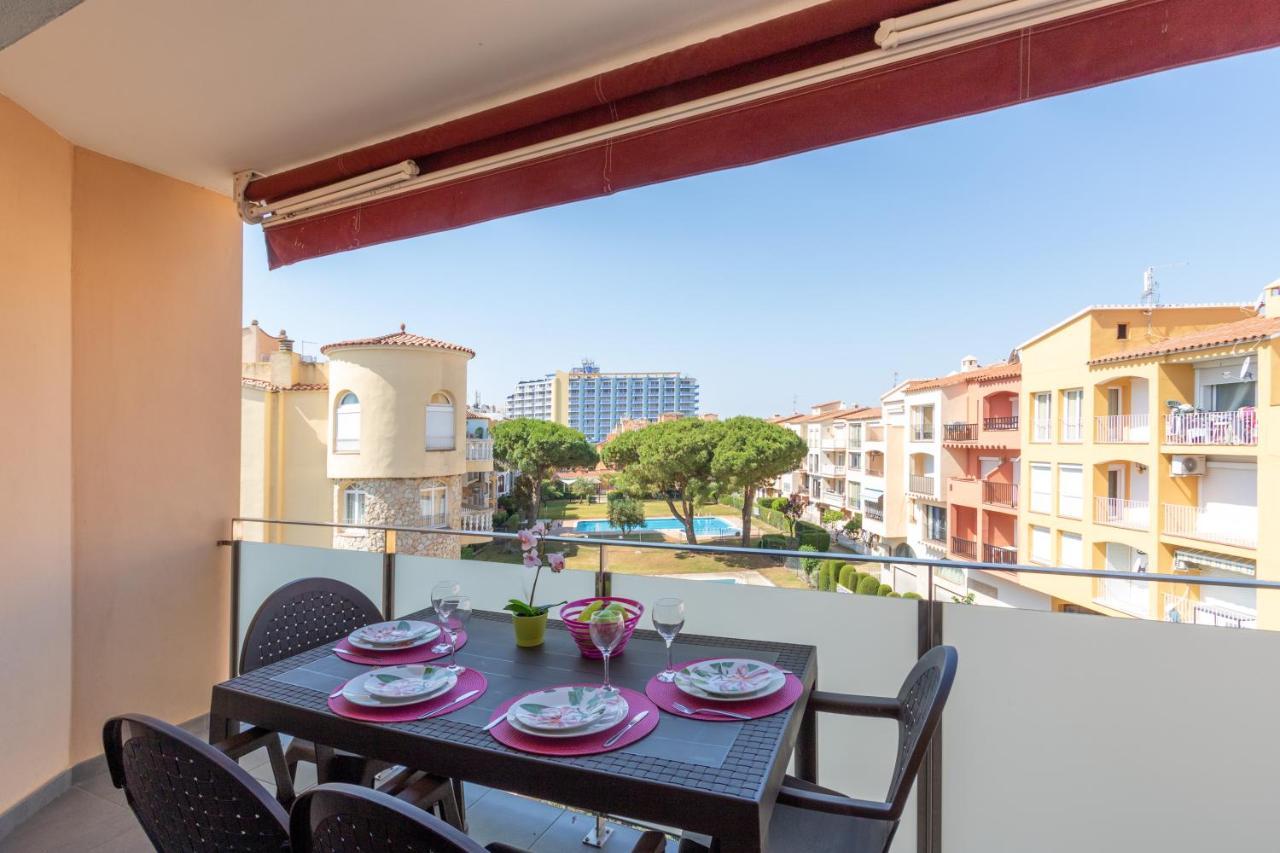 Apart-Rent Apartamento Mimoses 0063 Empuriabrava Exteriör bild