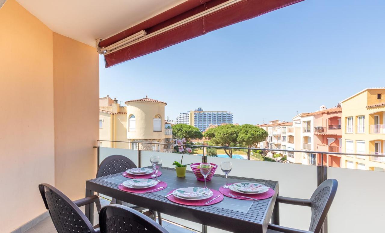 Apart-Rent Apartamento Mimoses 0063 Empuriabrava Exteriör bild